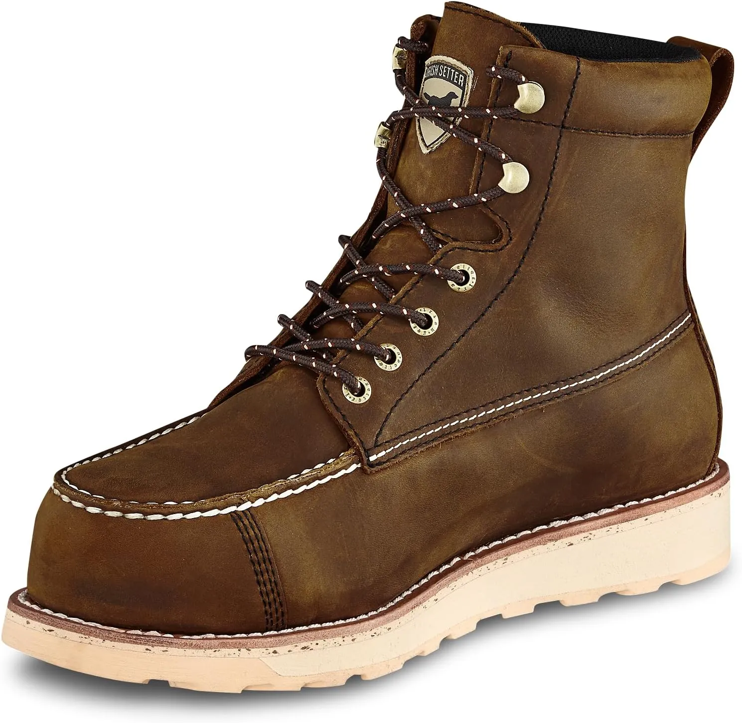 Irish Setter, Wingshooter ST, Men's, 6", Waterproof, Non-Metallic Safety Toe, Work Boot