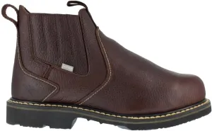 Iron Age Mens Groundbreaker 6 Inch Electrical Steel Toe Work Safety Shoes Casual - Brown