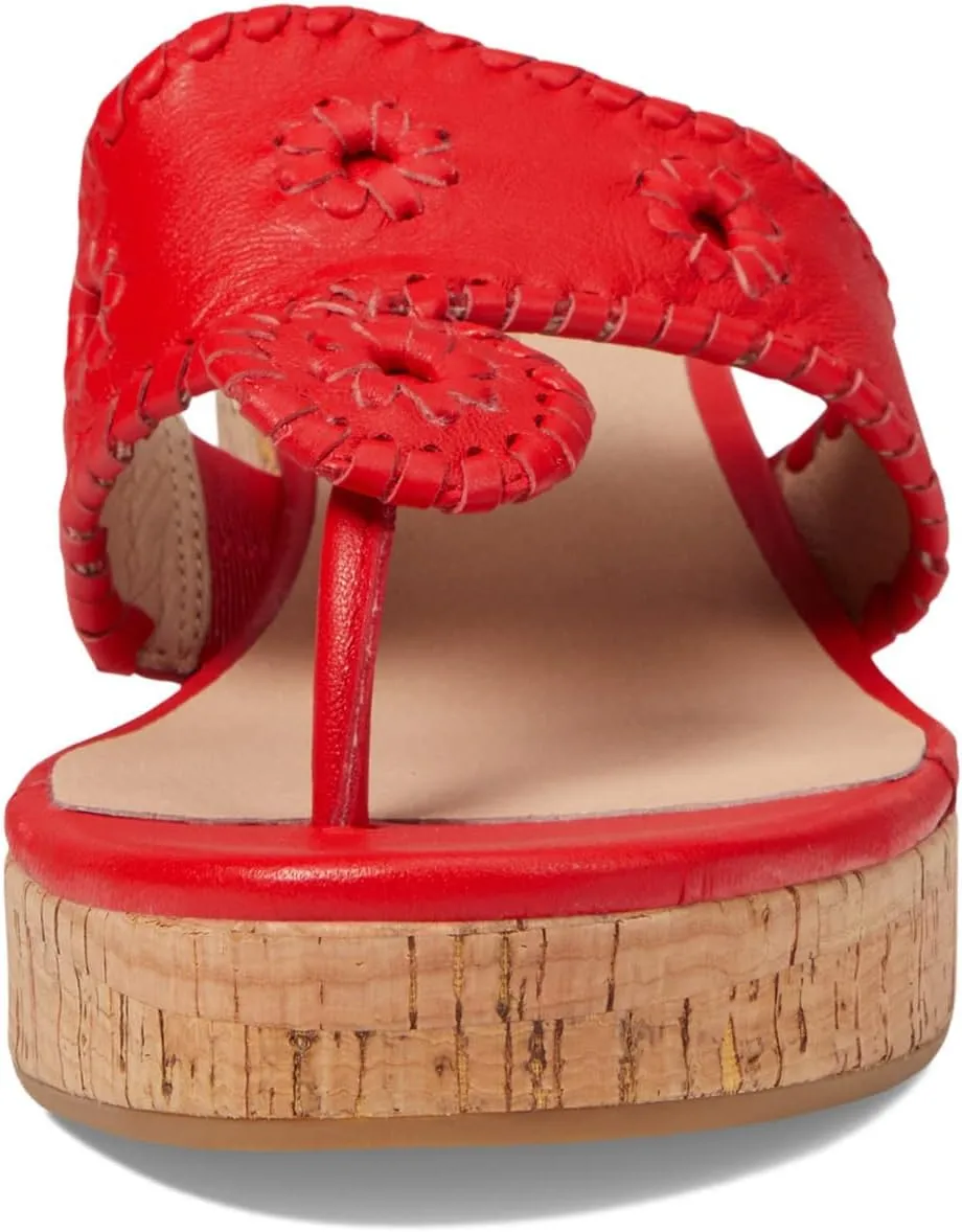 Jack Rogers Women's Jacks Mid Wedge Cork Sandal