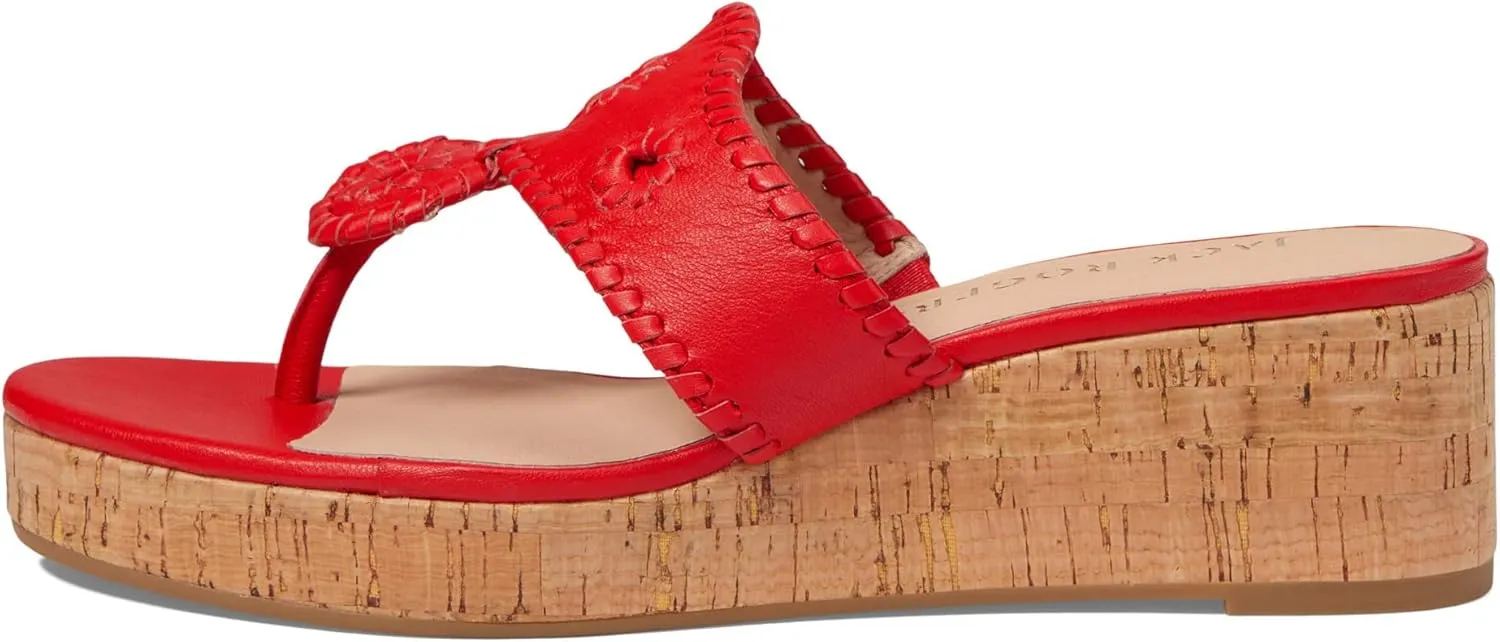 Jack Rogers Women's Jacks Mid Wedge Cork Sandal