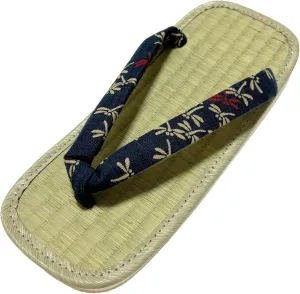 Japanese Sandal Rush Sponge sole Sandal thong Up to oversize men's