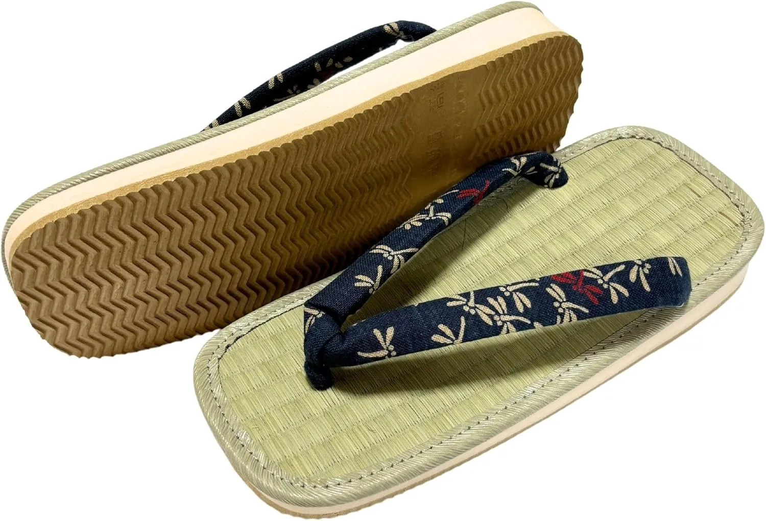 Japanese Sandal Rush Sponge sole Sandal thong Up to oversize men's