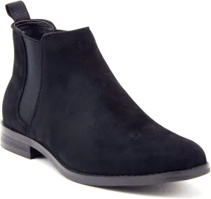 Jazamé Men's B-2963 Chuck Nubuck Suede Pull-On Round Toe Chelsea Boots