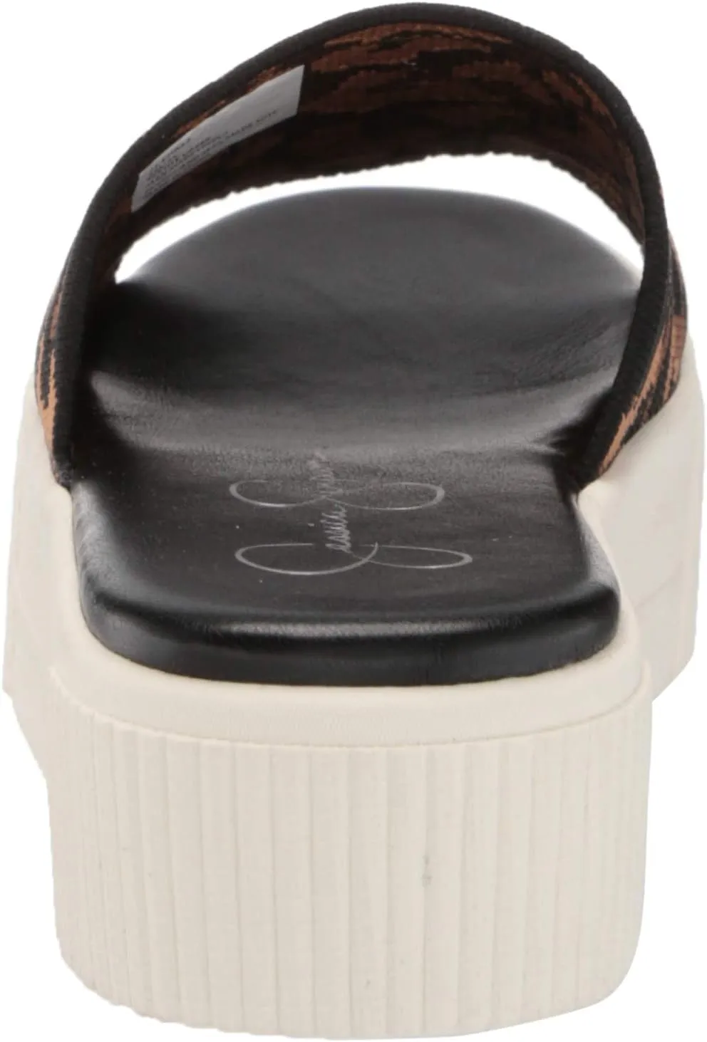 Jessica Simpson Womens Ezira Open Toe Embellished Flatform Sandals