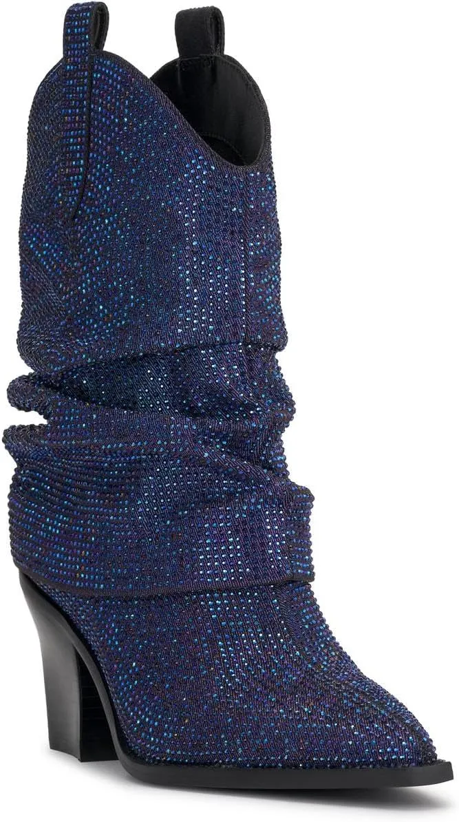 Jessica Simpson Womens Gemorra Padded Insole Pointed Toe Booties