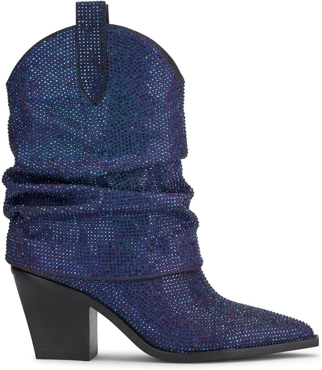 Jessica Simpson Womens Gemorra Padded Insole Pointed Toe Booties