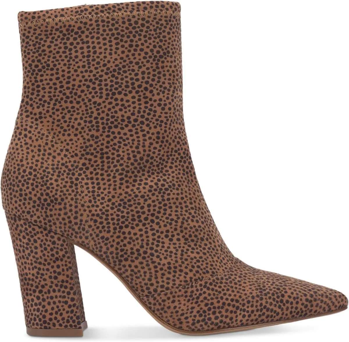 Jessica Simpson Womens Hendria Faux Suede Pointed Toe Ankle Boots