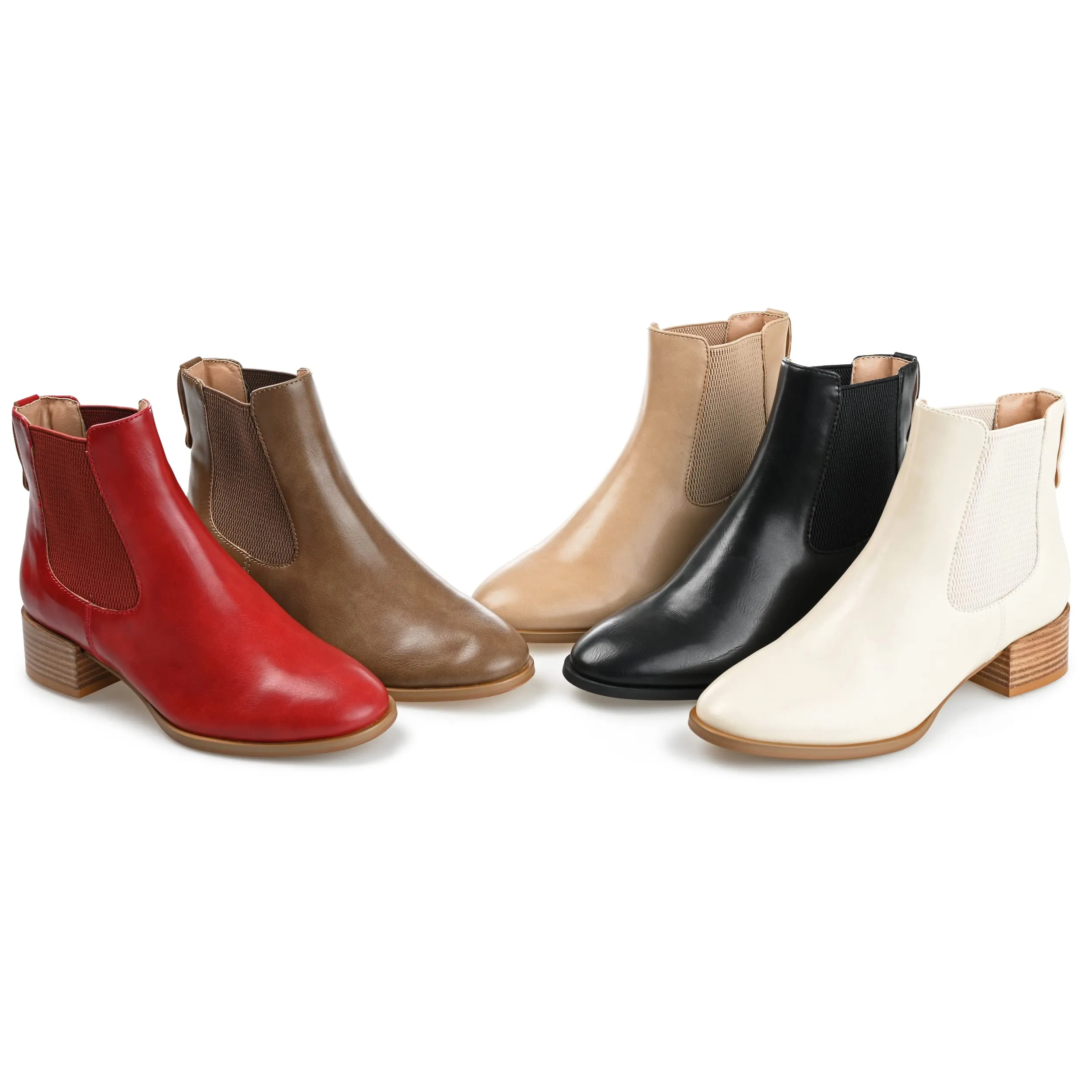 Journee Collection Women's CHAYSE Chelsea Boot, Black, 8