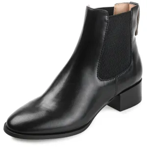 Journee Collection Women's CHAYSE Chelsea Boot, Black, 8