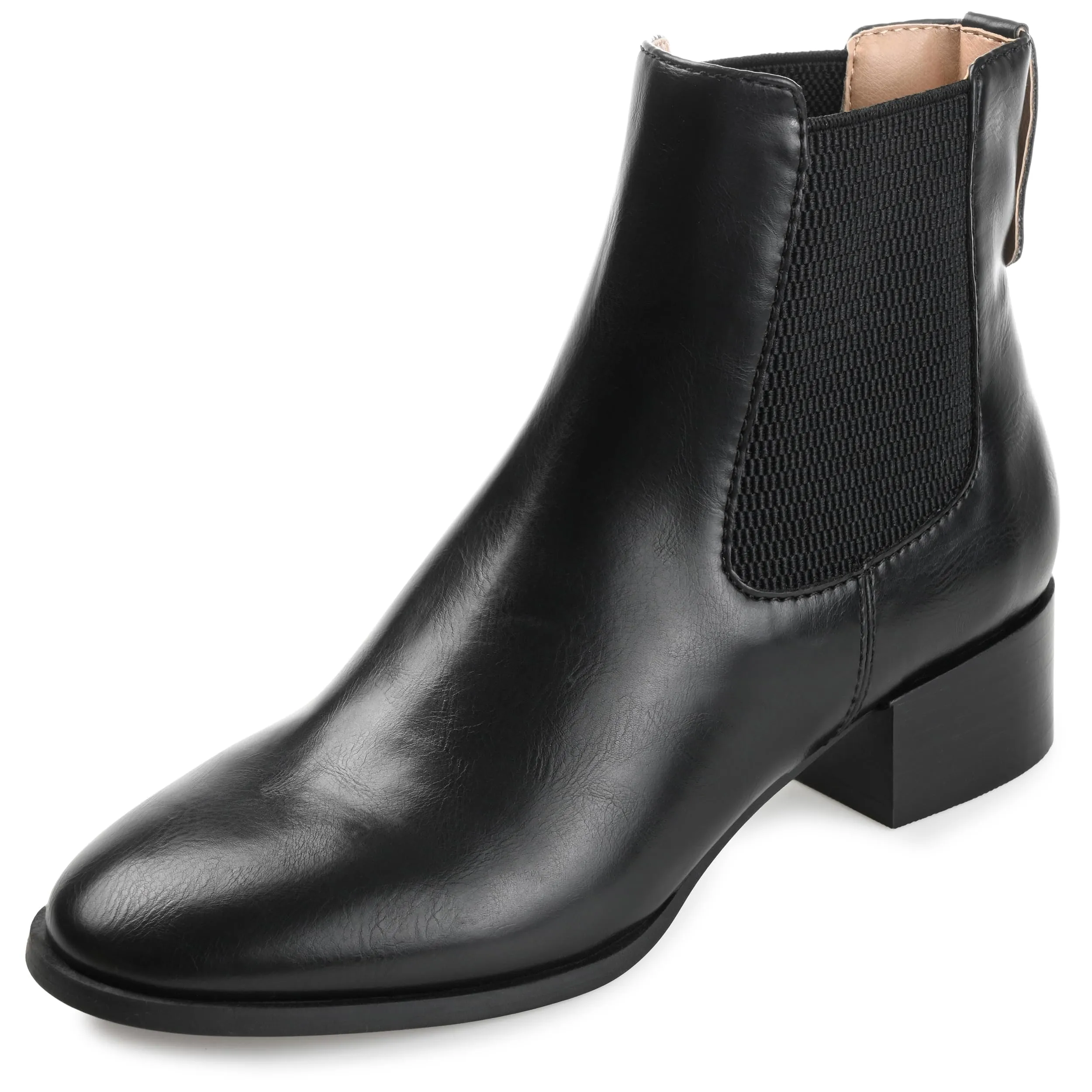 Journee Collection Women's CHAYSE Chelsea Boot, Black, 8