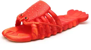 JOYEAR Lobster Flip Flops - Slipper & Slide Pool Beach Shower Shoes in Deep Red