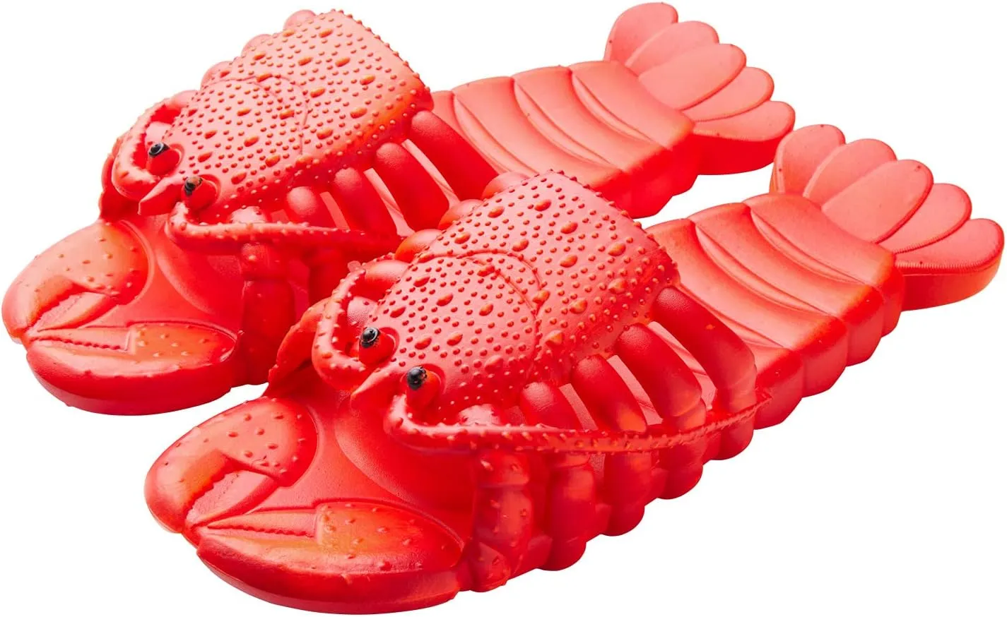 JOYEAR Lobster Flip Flops - Slipper & Slide Pool Beach Shower Shoes in Deep Red