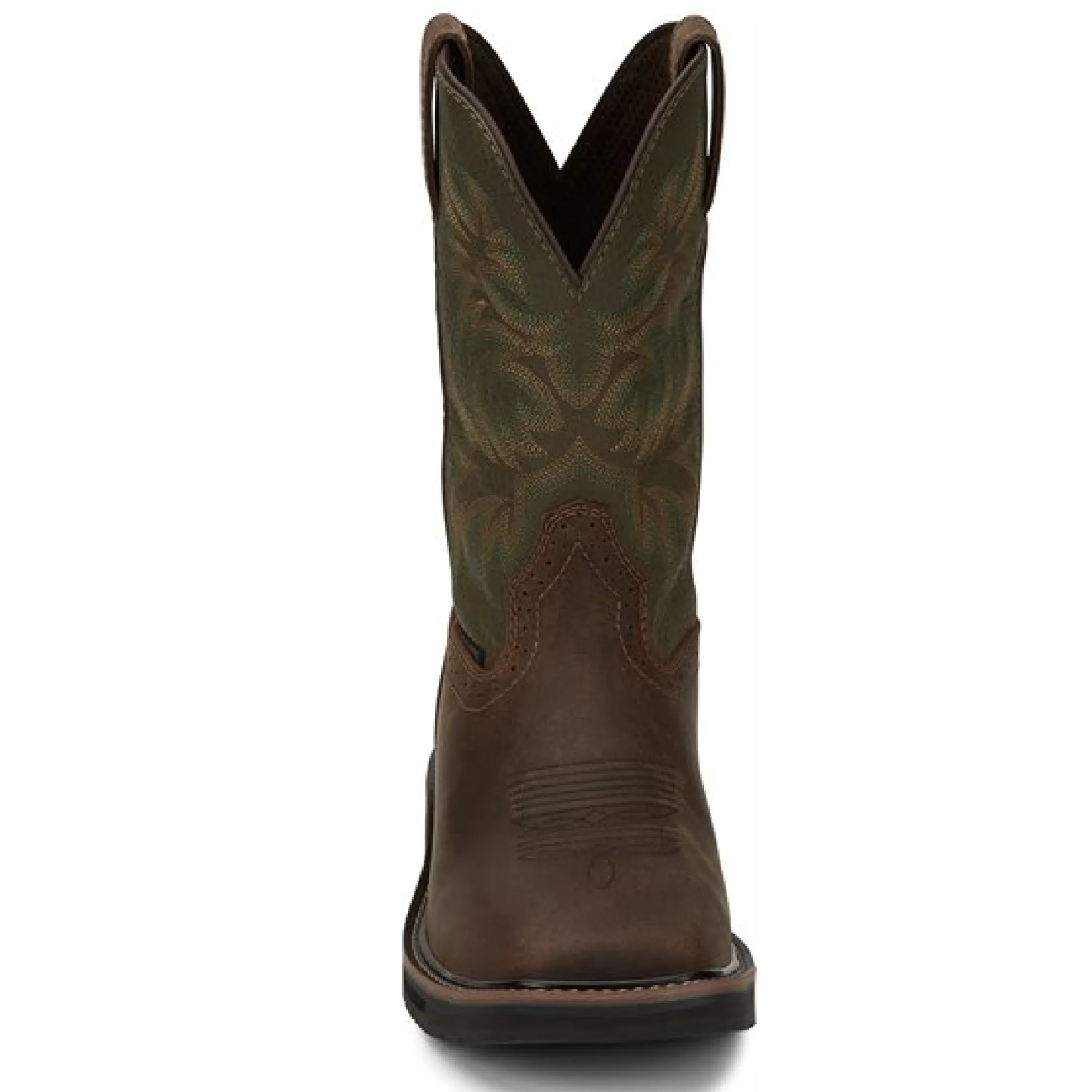 Justin Boots Men's Driller Steel Toe | Style  SE4688 Color Brown