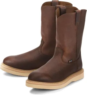 Justin Men's Axe 10" Wedge Round Toe Work Boot