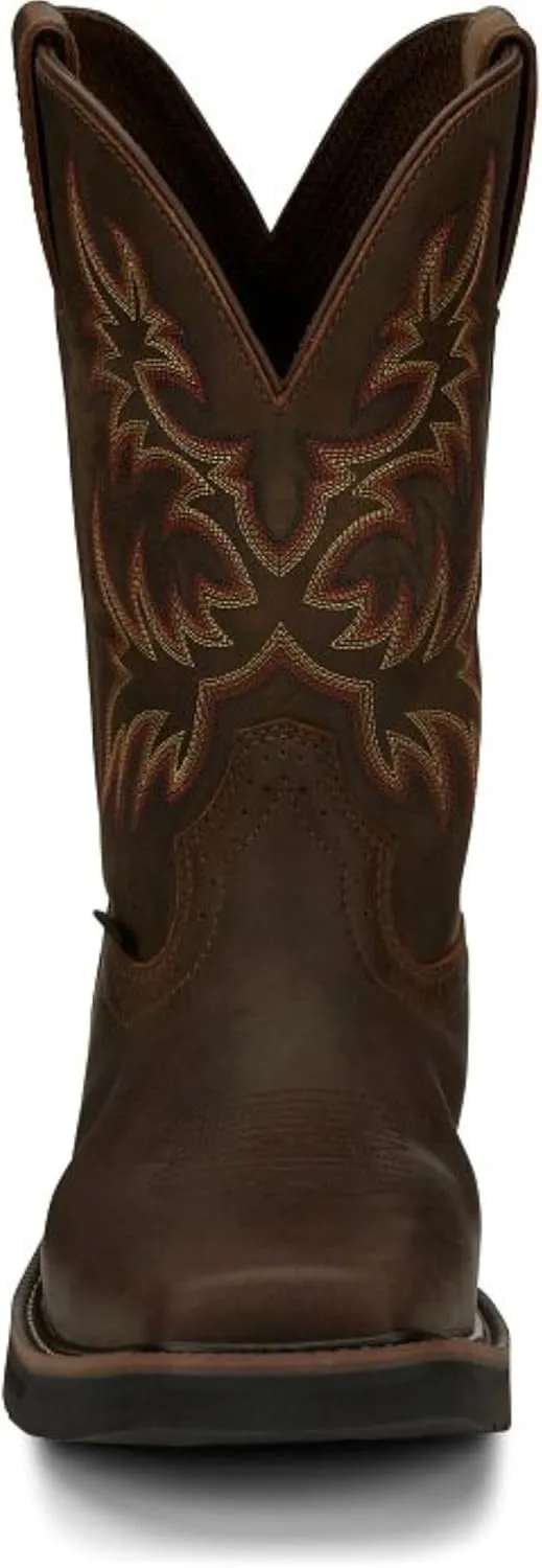 Justin Men's Driller 11" Steel Toe Work Boot