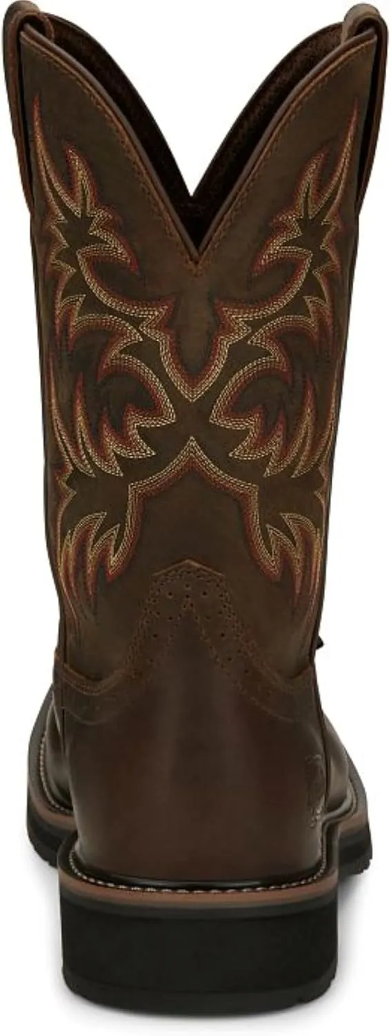 Justin Men's Driller 11" Steel Toe Work Boot
