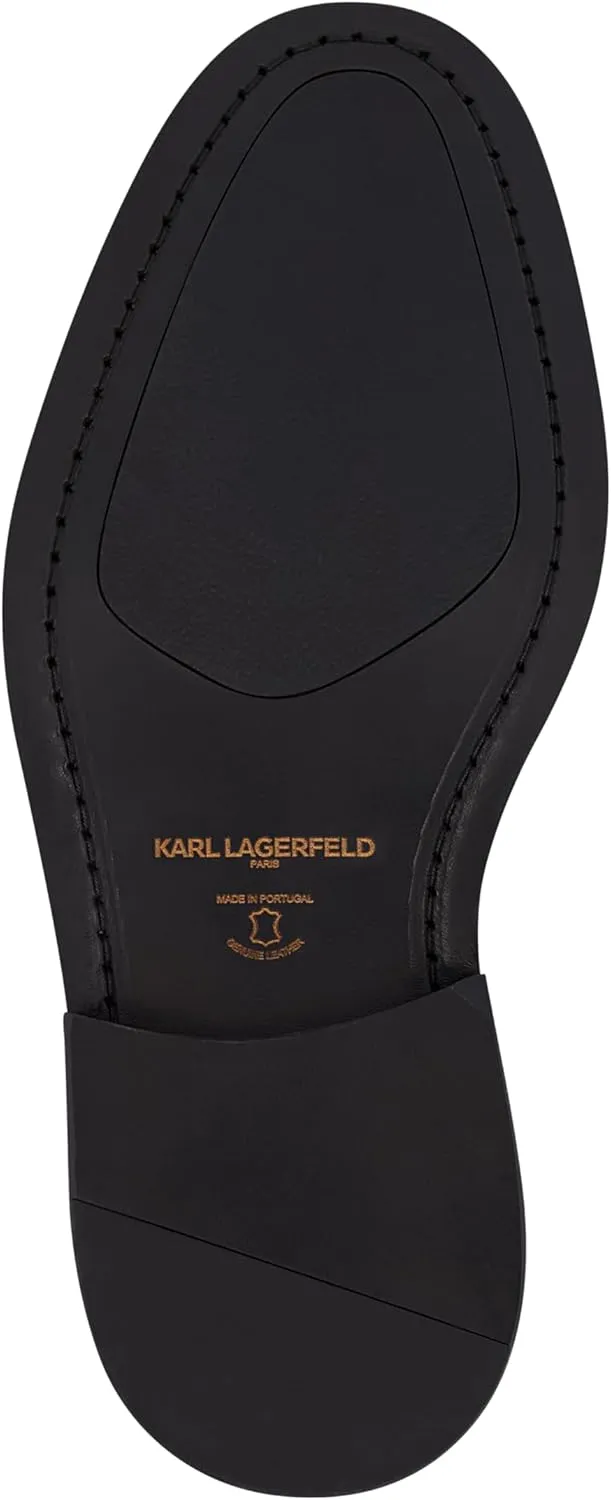 Karl Lagerfeld Paris Men's Chelsea Moctoe Boot Combat