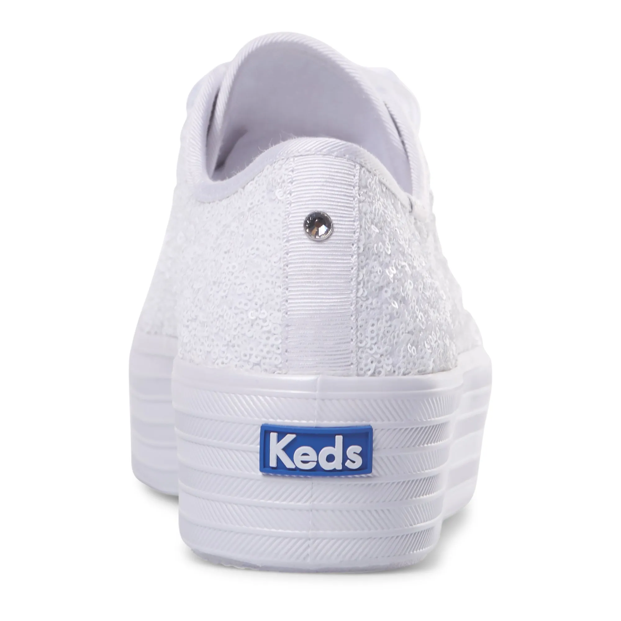 KEDS TRIPLE UP SEQUINS CEL WHITE
