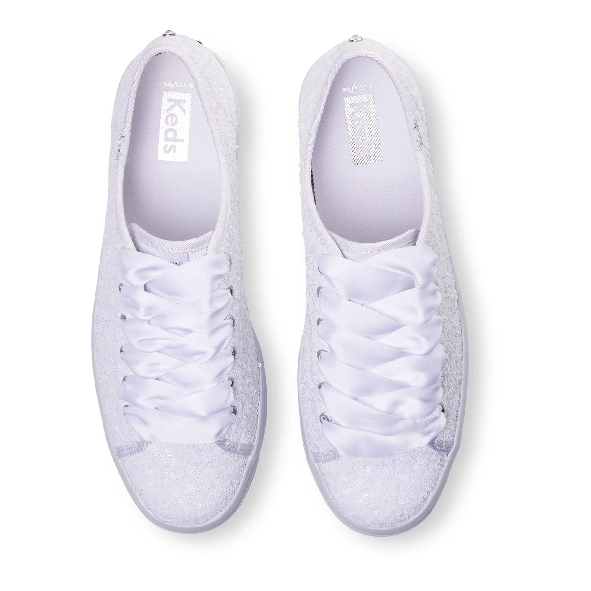 KEDS TRIPLE UP SEQUINS CEL WHITE