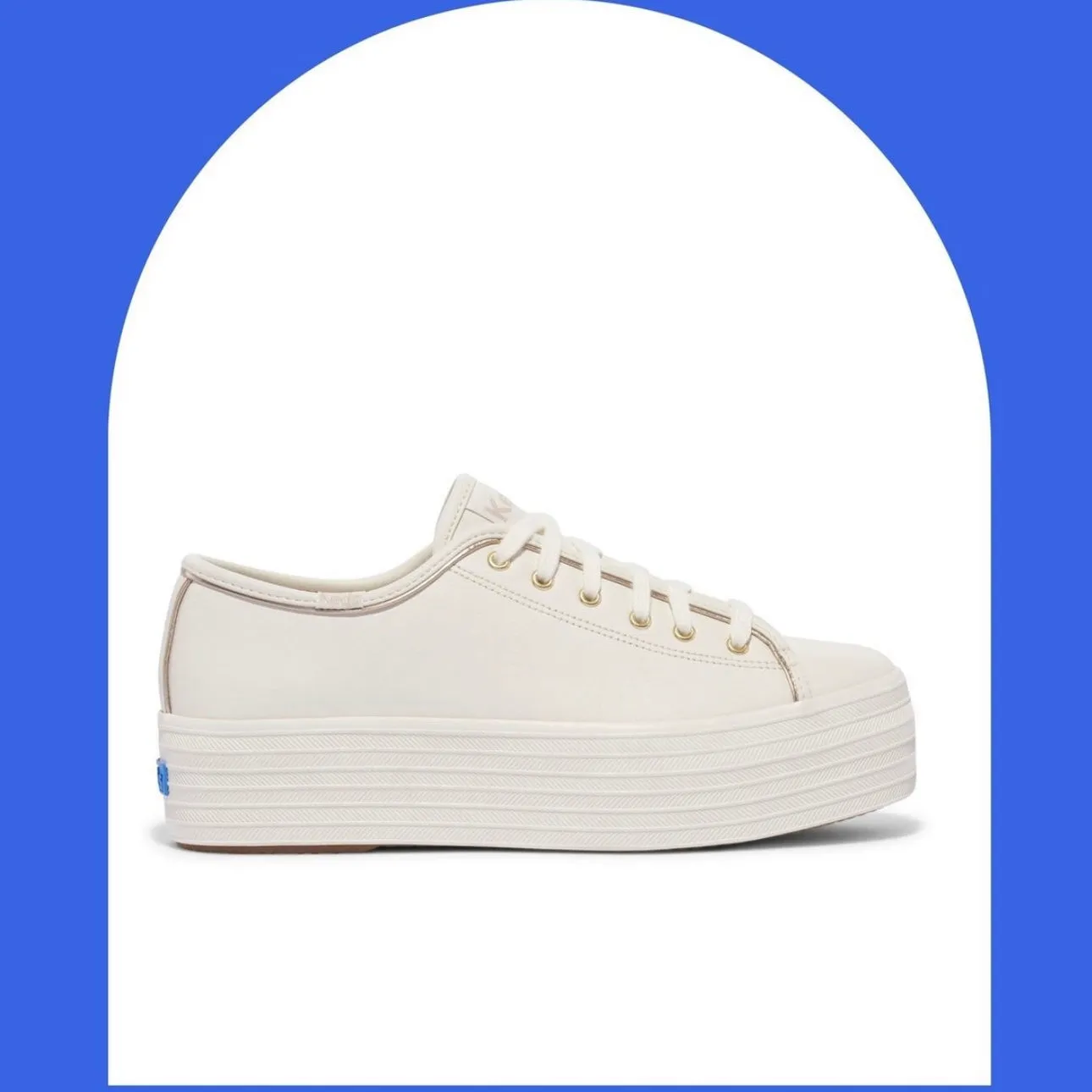 KEDS TRIPLE UP WHITE/GOLD