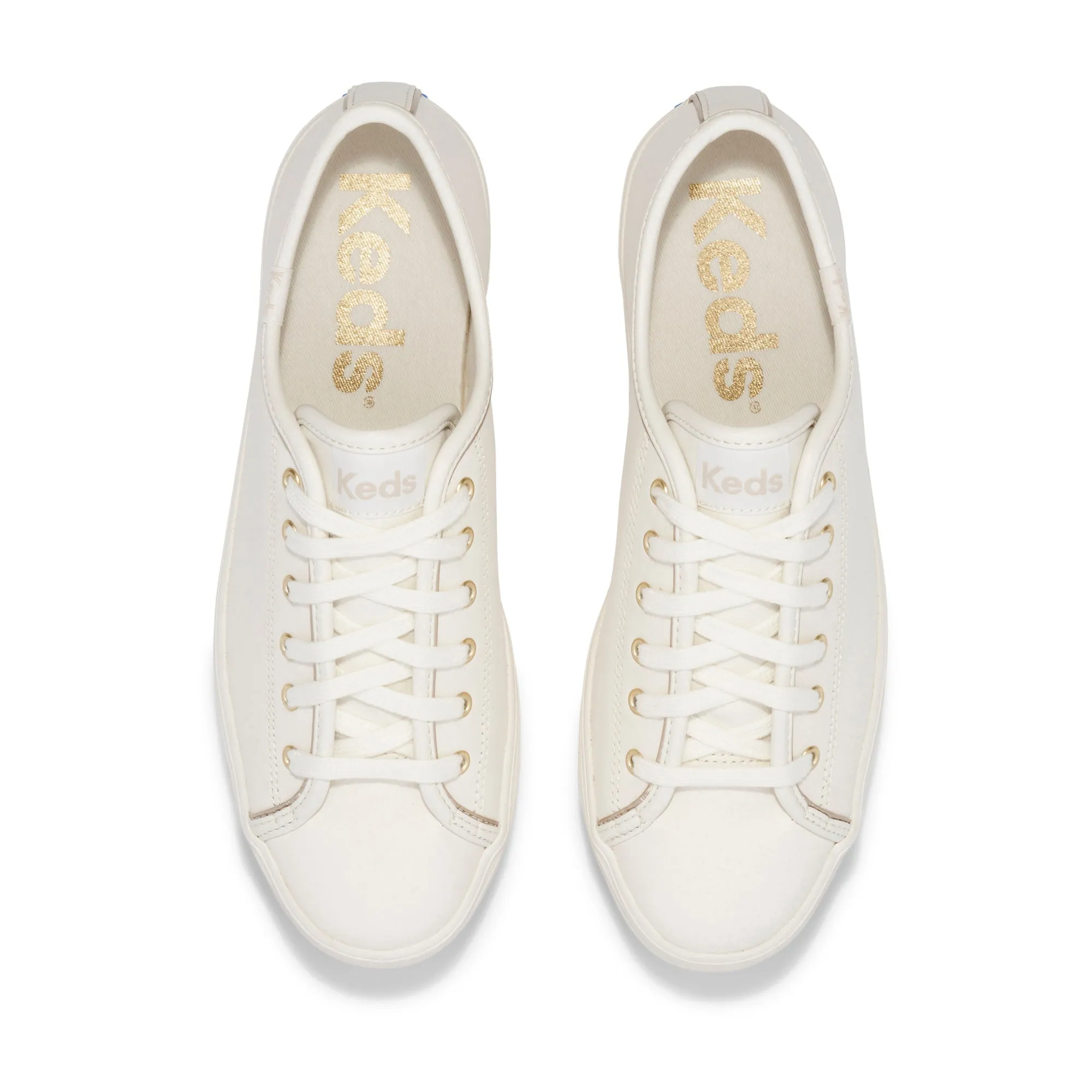 KEDS TRIPLE UP WHITE/GOLD