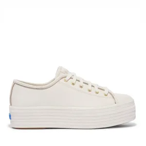 KEDS TRIPLE UP WHITE/GOLD