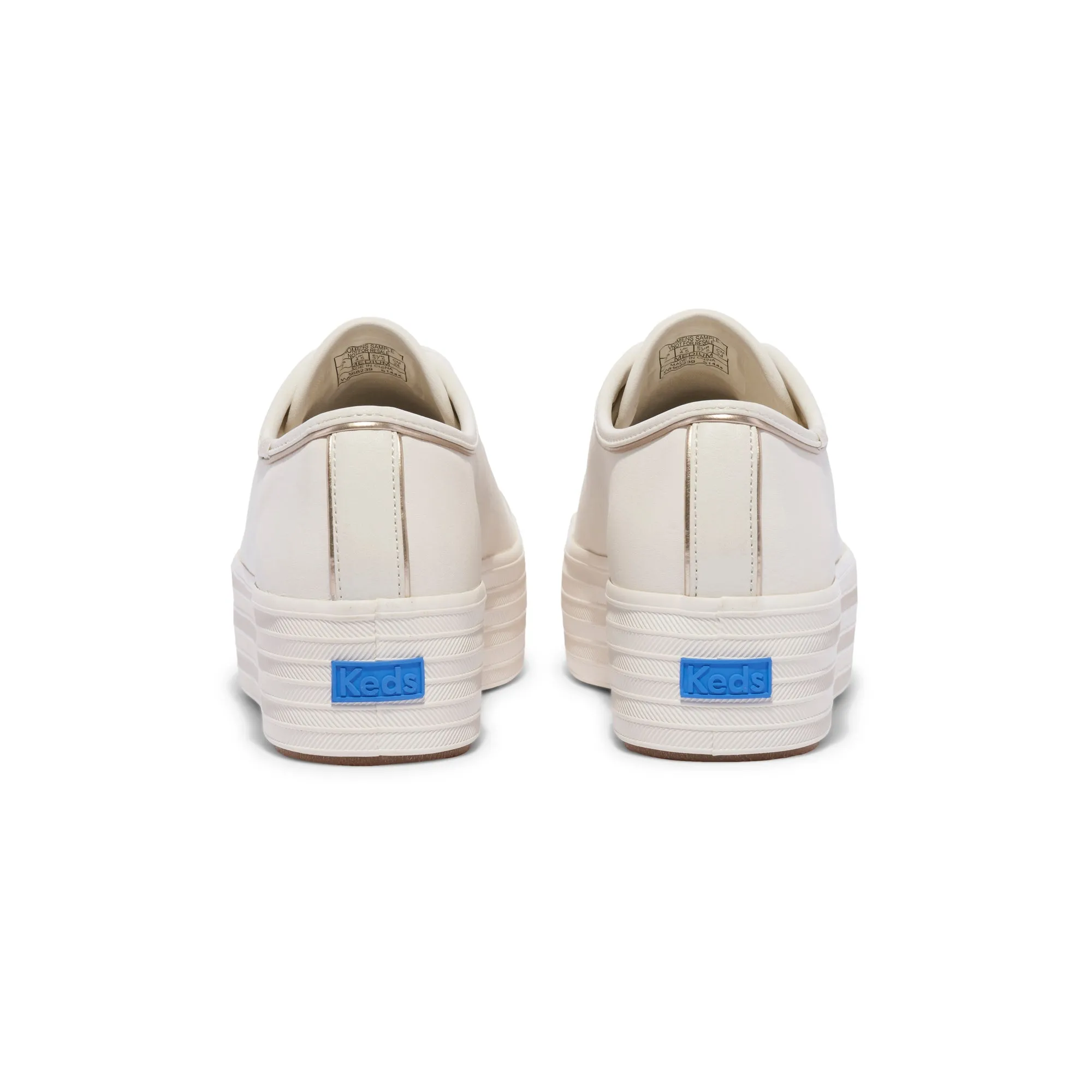 KEDS TRIPLE UP WHITE/GOLD