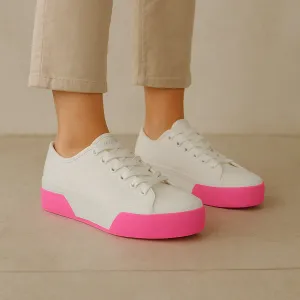 KEDS TRIPLE UP WHITE/PINK
