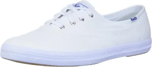 Keds Women's Champion Original Canvas Sneaker, White, Size 9 Medium