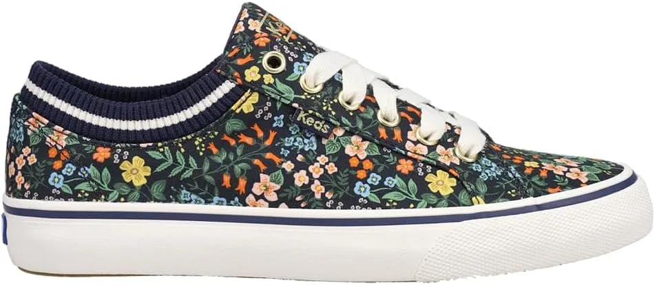 Keds Women's Jump Kick Leopard Canvas Sneaker