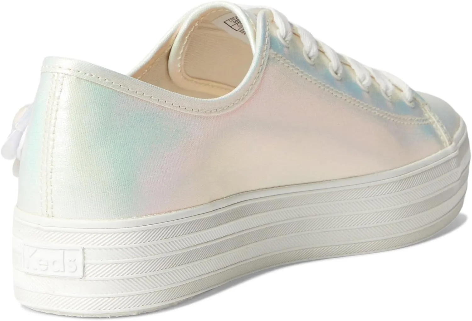 Keds Womens Triple Kick Canvas Daisy Embroidery Lace Up Sneakers Shoes Casual - Blue