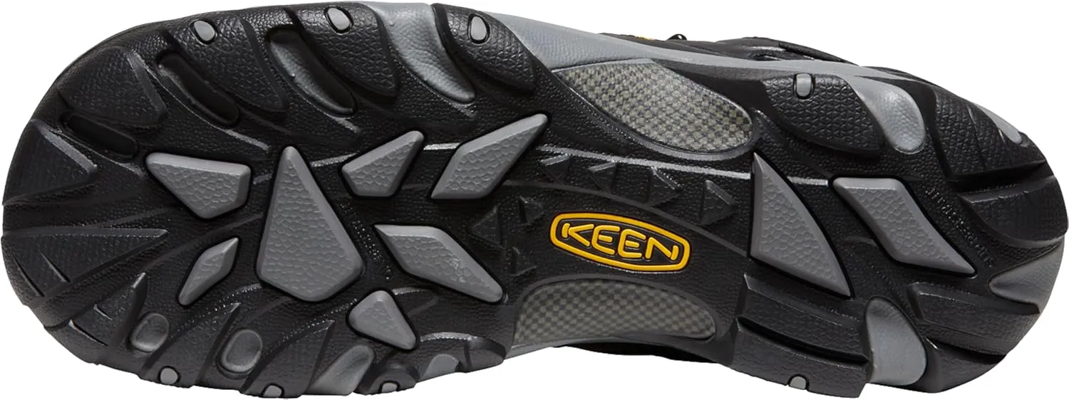 KEEN Utility Men's Lansing Mid Height Steel Toe Waterproof Work Boots