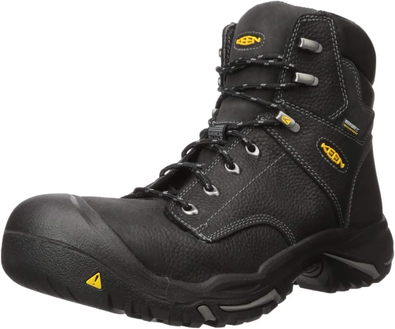 KEEN Utility Men's MTVernon 6" Steel Toe Waterproof Work Boot