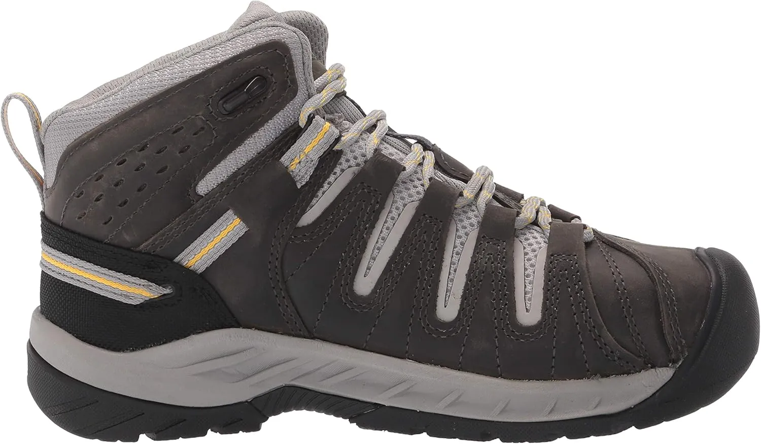 KEEN Utility Women's Flint 2 Mid Height Steel Toe Waterproof Non Slip Work Boot
