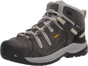 KEEN Utility Women's Flint 2 Mid Height Steel Toe Waterproof Non Slip Work Boot