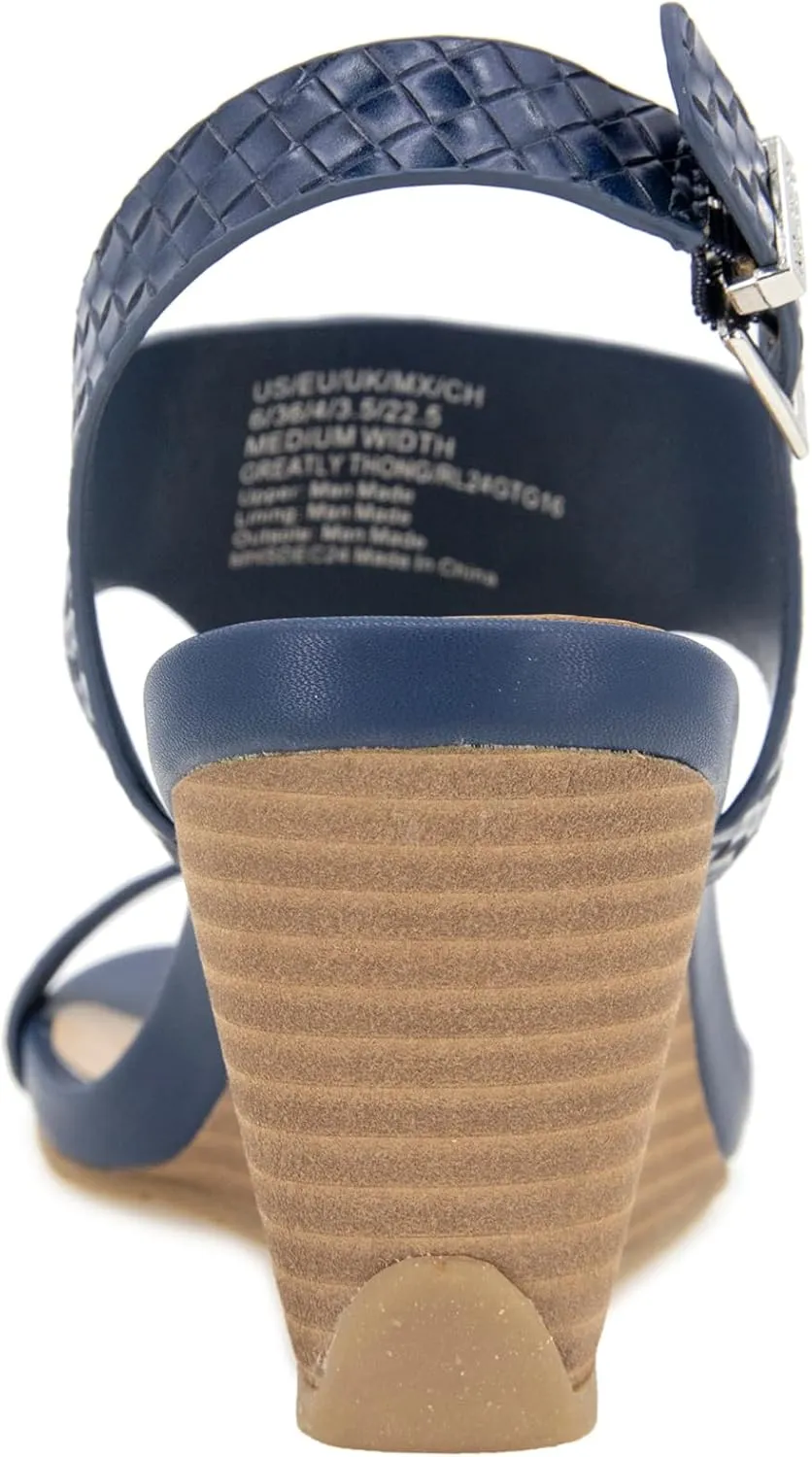 Kenneth Cole REACTION Women's Greatly Thong Wedge Sandal
