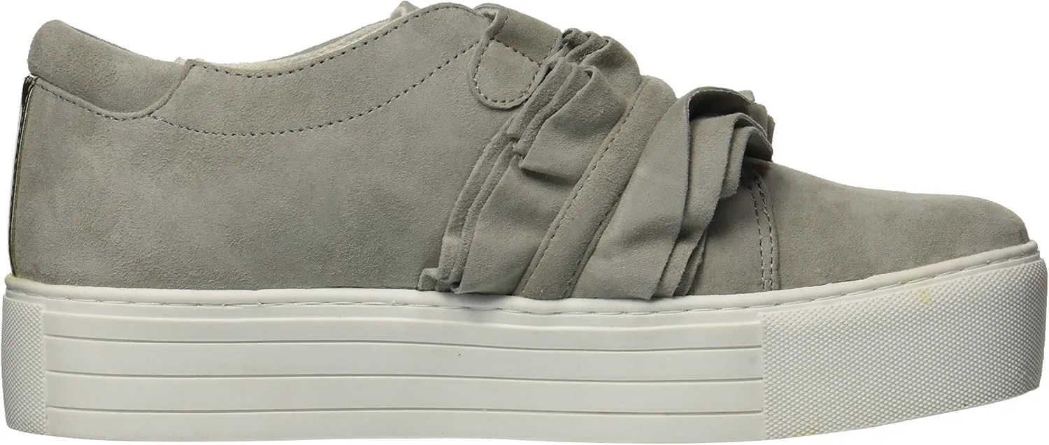 Kenneth Cole Women's Ashlee Platform Sneaker with Ruffle Detail