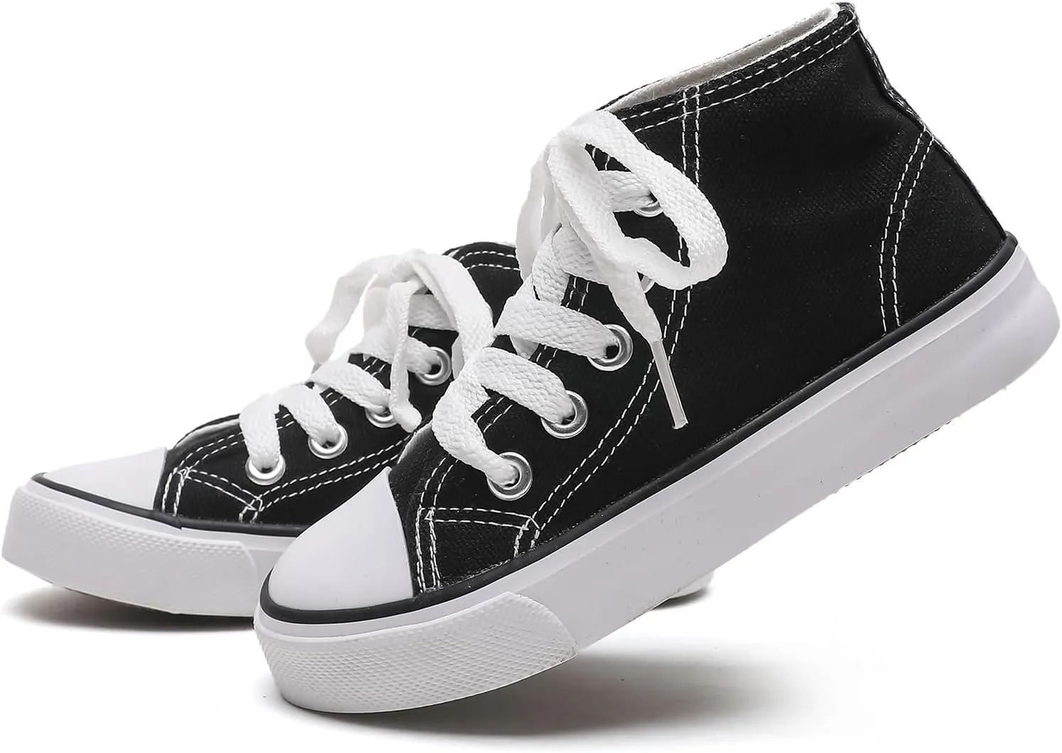 Kids Canvas Shoes Boys and Girls Low Top Slip On Sneakers