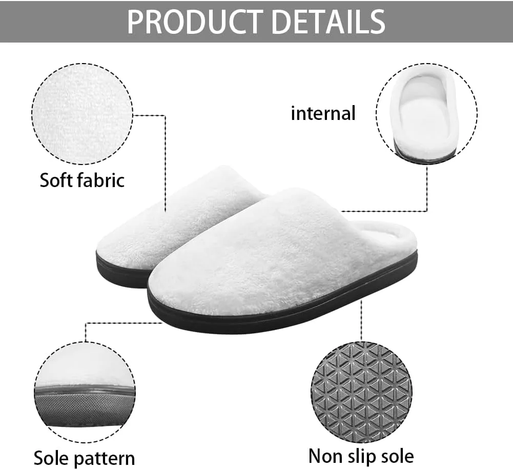 Kids House Slippers Comfort Fuzzy Slippers for Girls Boys Anti-slip Indoor Bedroom Slippers