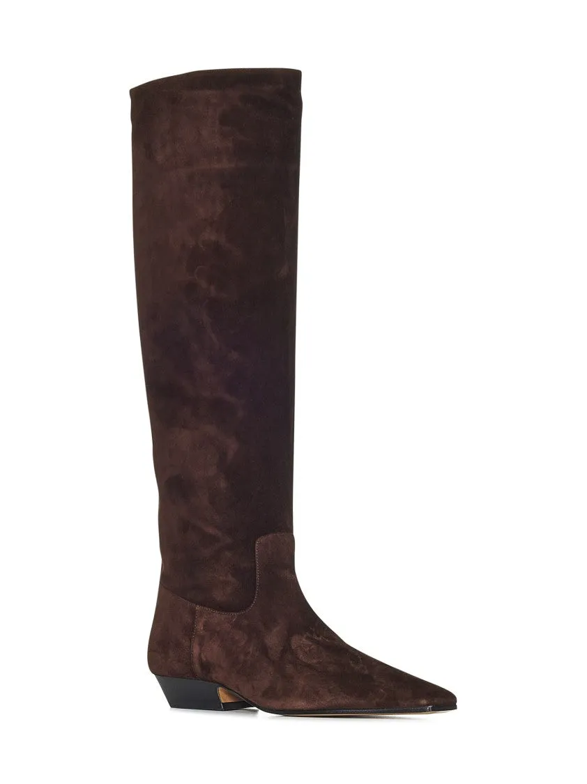 Knee-High Calfskin Boots