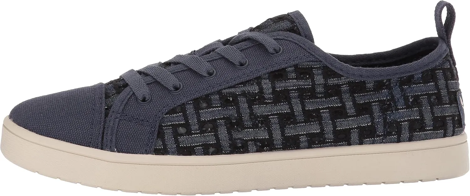 Koolaburra by UGG Girl's K Kellen Low Lace Denim Sneaker