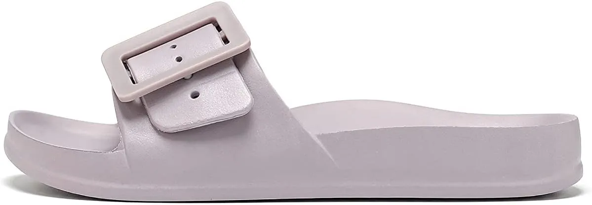 L LOUBIT Cloud Slides for Women with Arch Support Pillow Soft Recovery Sandals Lightweight Summer Beach Slippers Non-Slip Shower Shoes