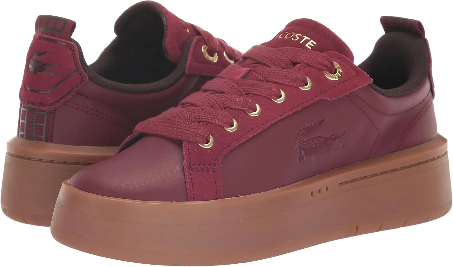 Lacoste Women's Carnaby Platform Leather Sneaker