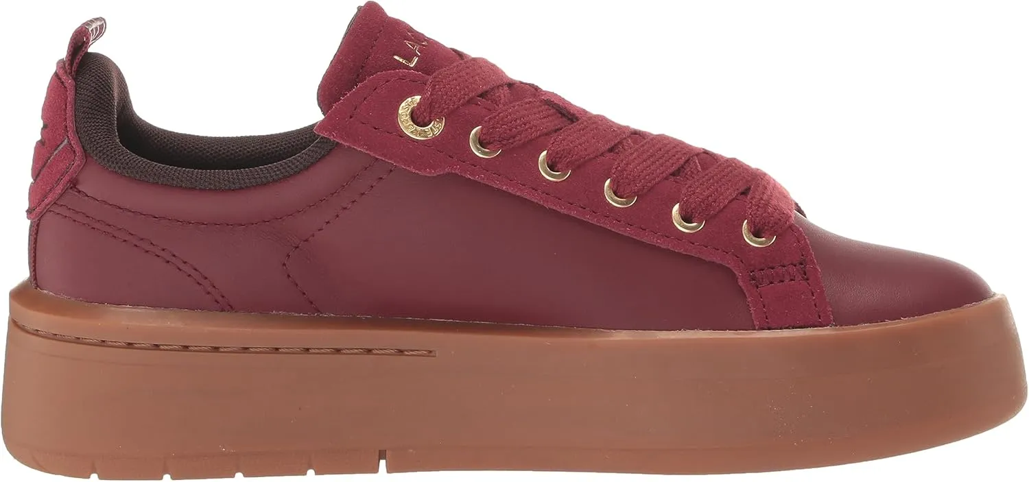 Lacoste Women's Carnaby Platform Leather Sneaker