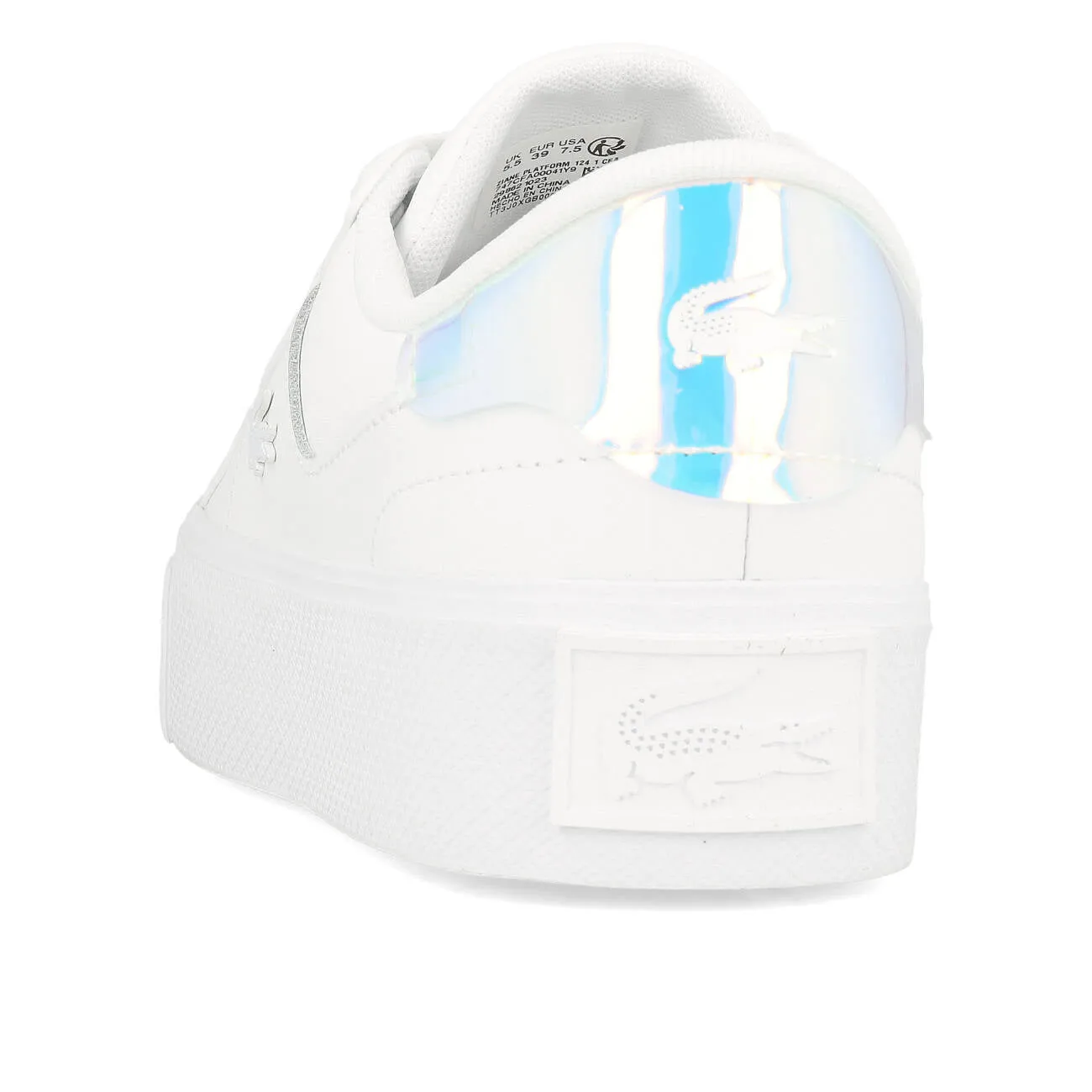 Lacoste Ziane Platform 124 2 CFA Damen White Light Pink