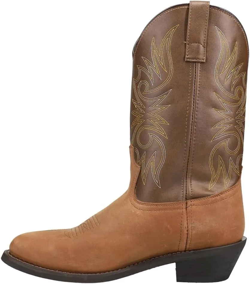Laredo Mens Mccomb Round Toe Casual Boots Mid Calf - Black
