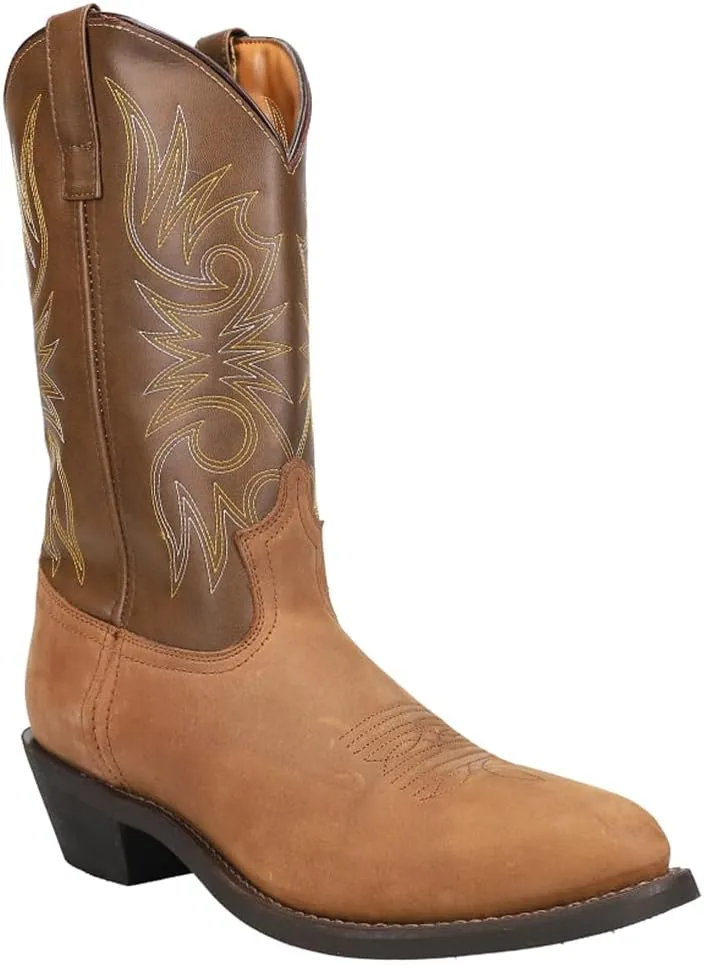 Laredo Mens Mccomb Round Toe Casual Boots Mid Calf - Black