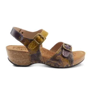 L'Artiste Osuna Wedge Sandal (Women) - Purple Multi