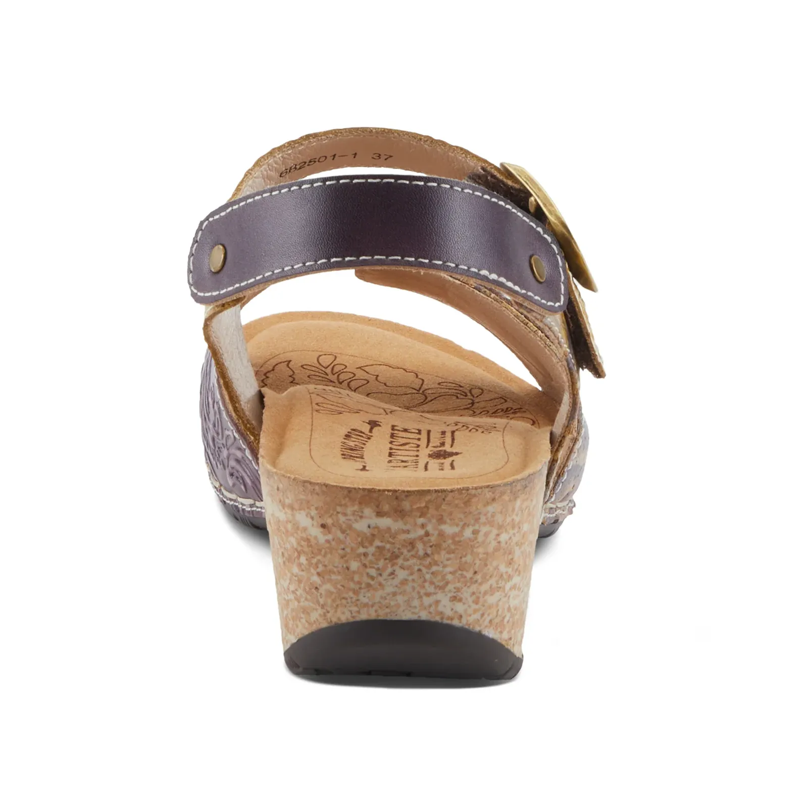 L'Artiste Osuna Wedge Sandal (Women) - Purple Multi