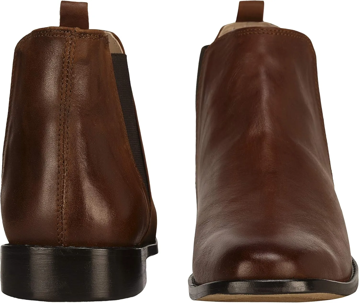 LIBERTYZENO Mens Water Proof Suede Leather Adults High Ankle Casual Chelsea Boots for Prom Graduation
